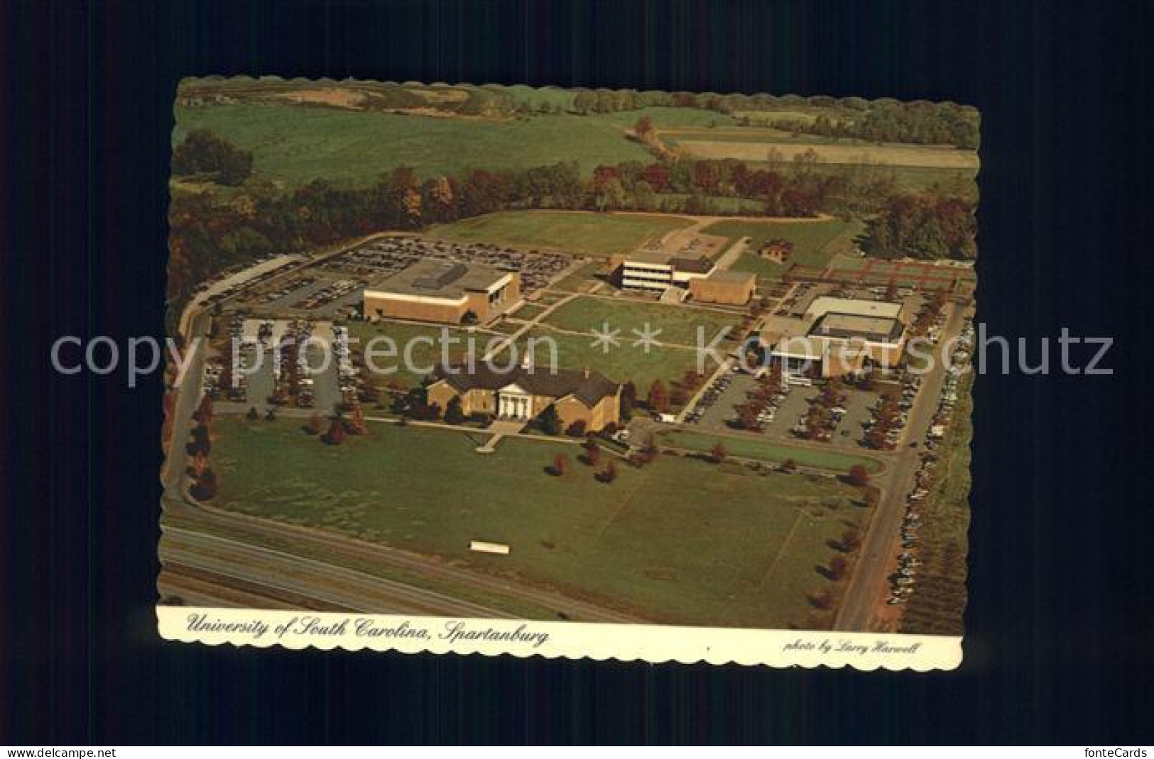 72065913 Spartanburg University Of South Carolina Aerial View - Andere & Zonder Classificatie