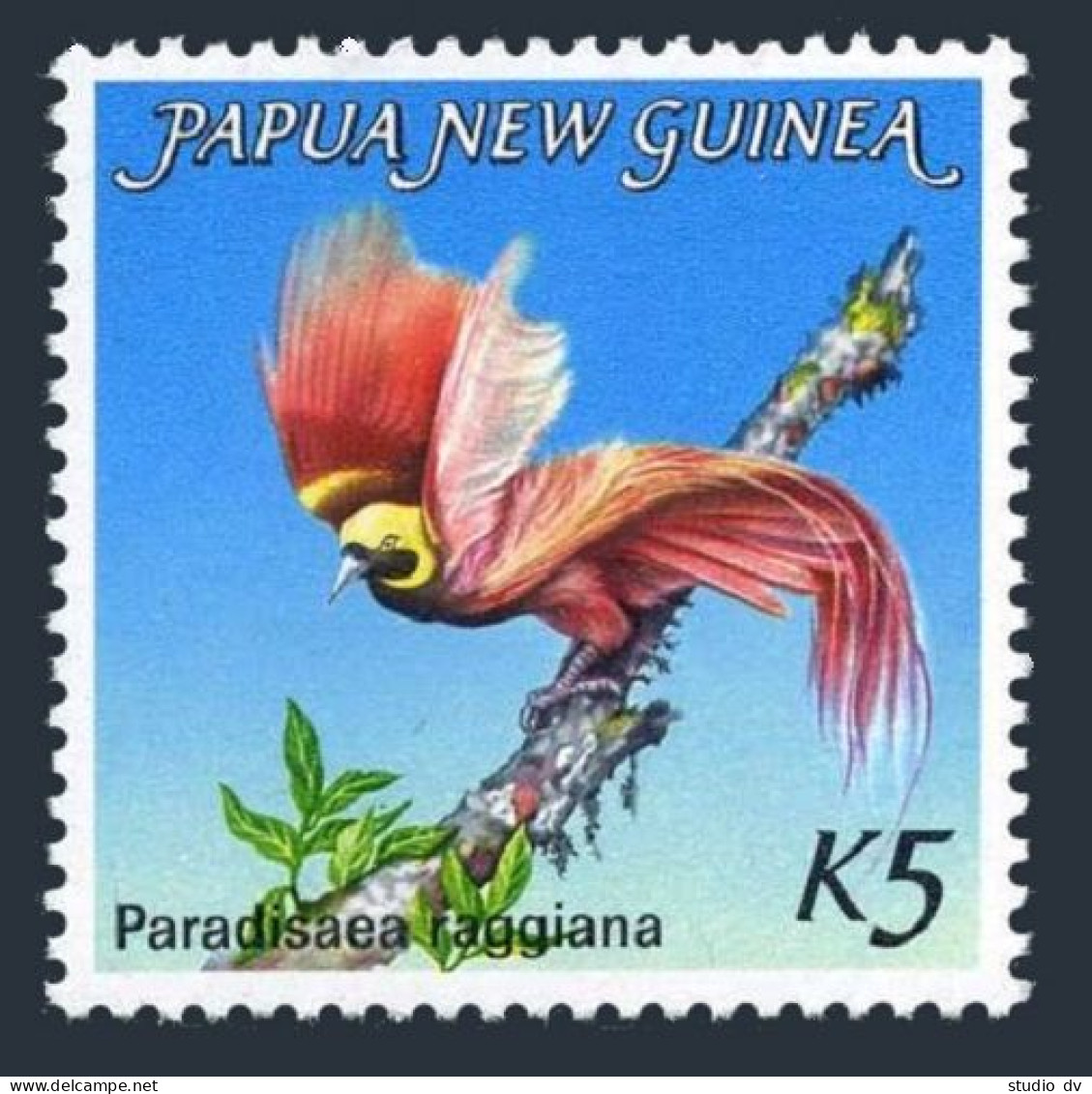 Papua New Guinea 603, MNH. Michel 478. Bird Of Paradise, 1984. - Papoea-Nieuw-Guinea