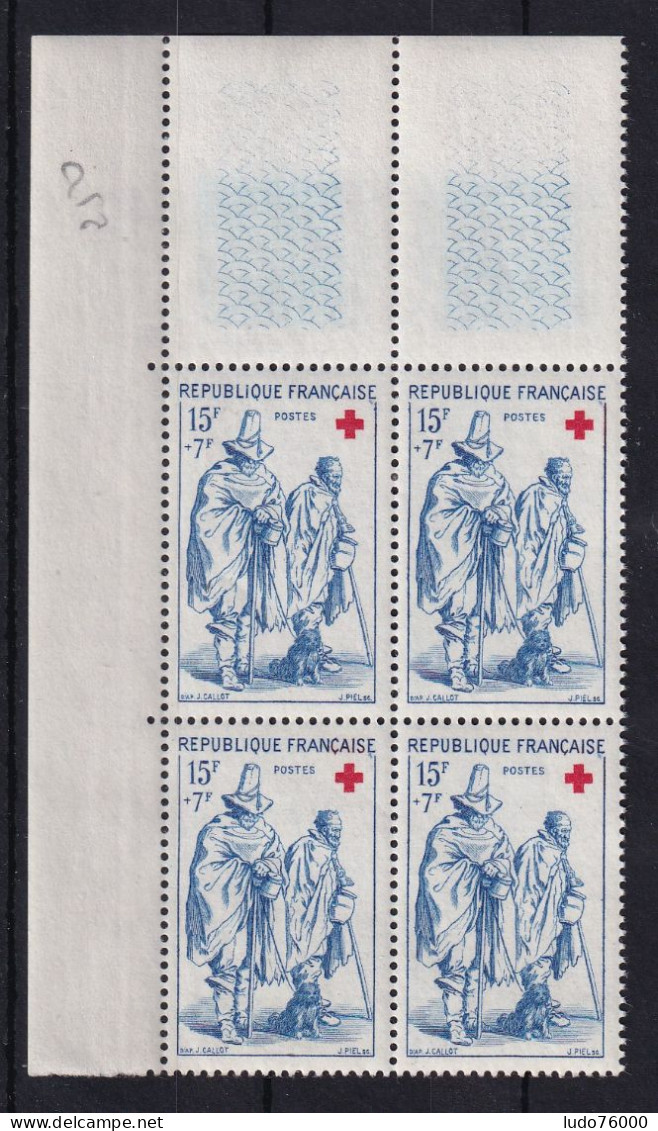 D 812 / LOT N° 1140 BLOC DE 4 NEUF** COTE 20€ - Sammlungen