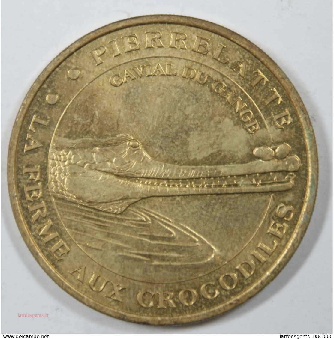 Médaille Touristique MDP - Ferme Des Crocodiles (26) 2001 - Firma's