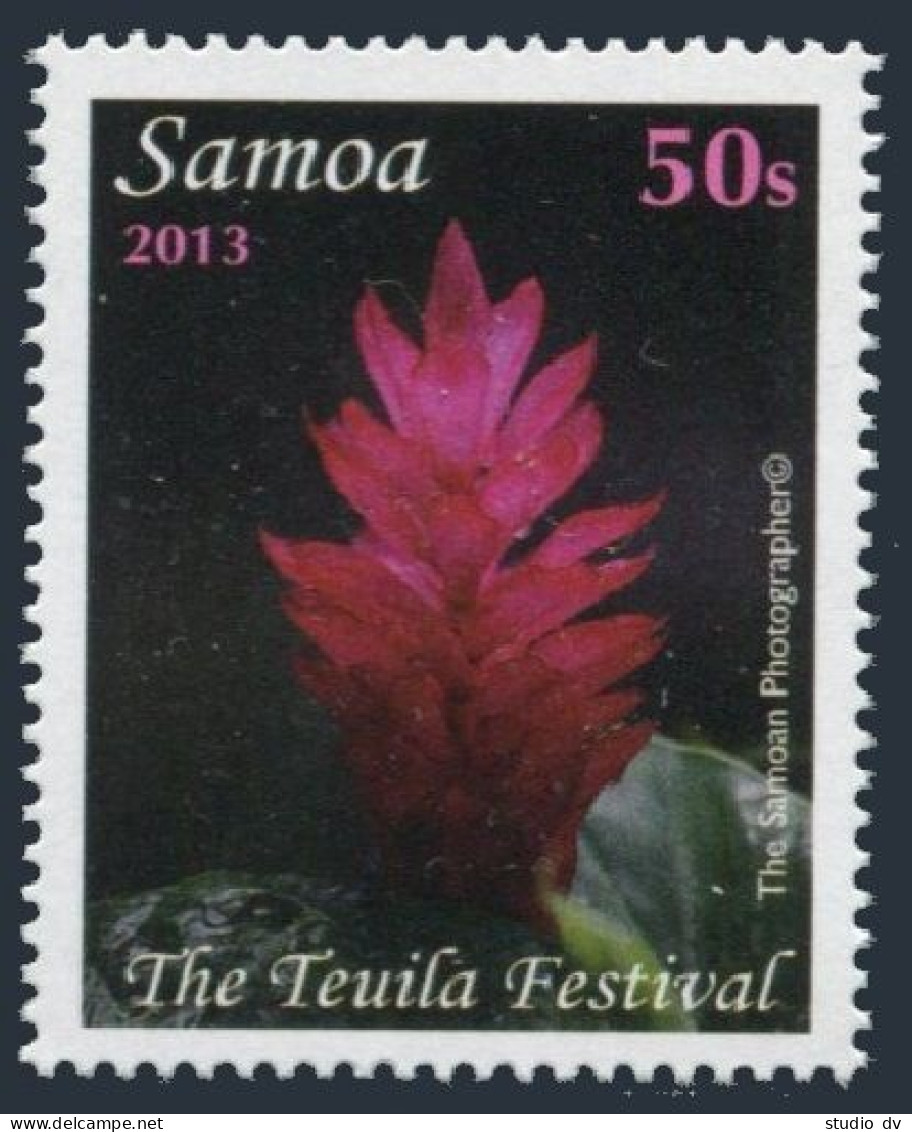 Samoa 1161,1162 Ac Sheet,MNH. Teuila Festival,2013. - Samoa