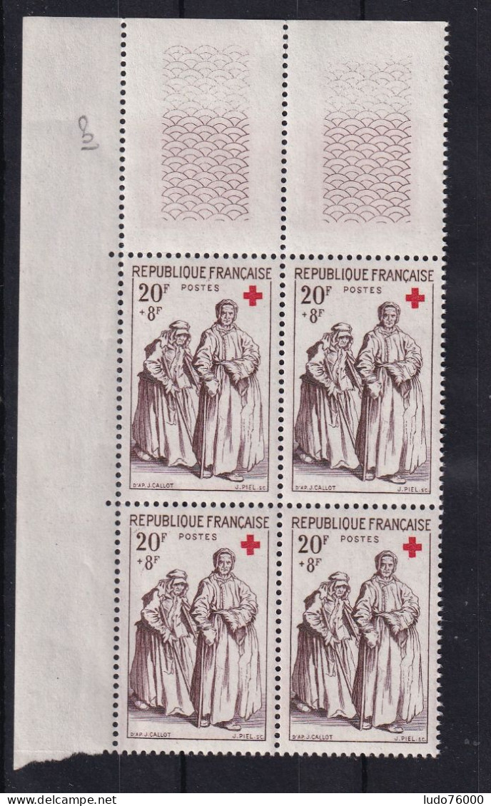 D 812 / LOT N° 1141 BLOC DE 4 NEUF** COTE 24€ - Collections