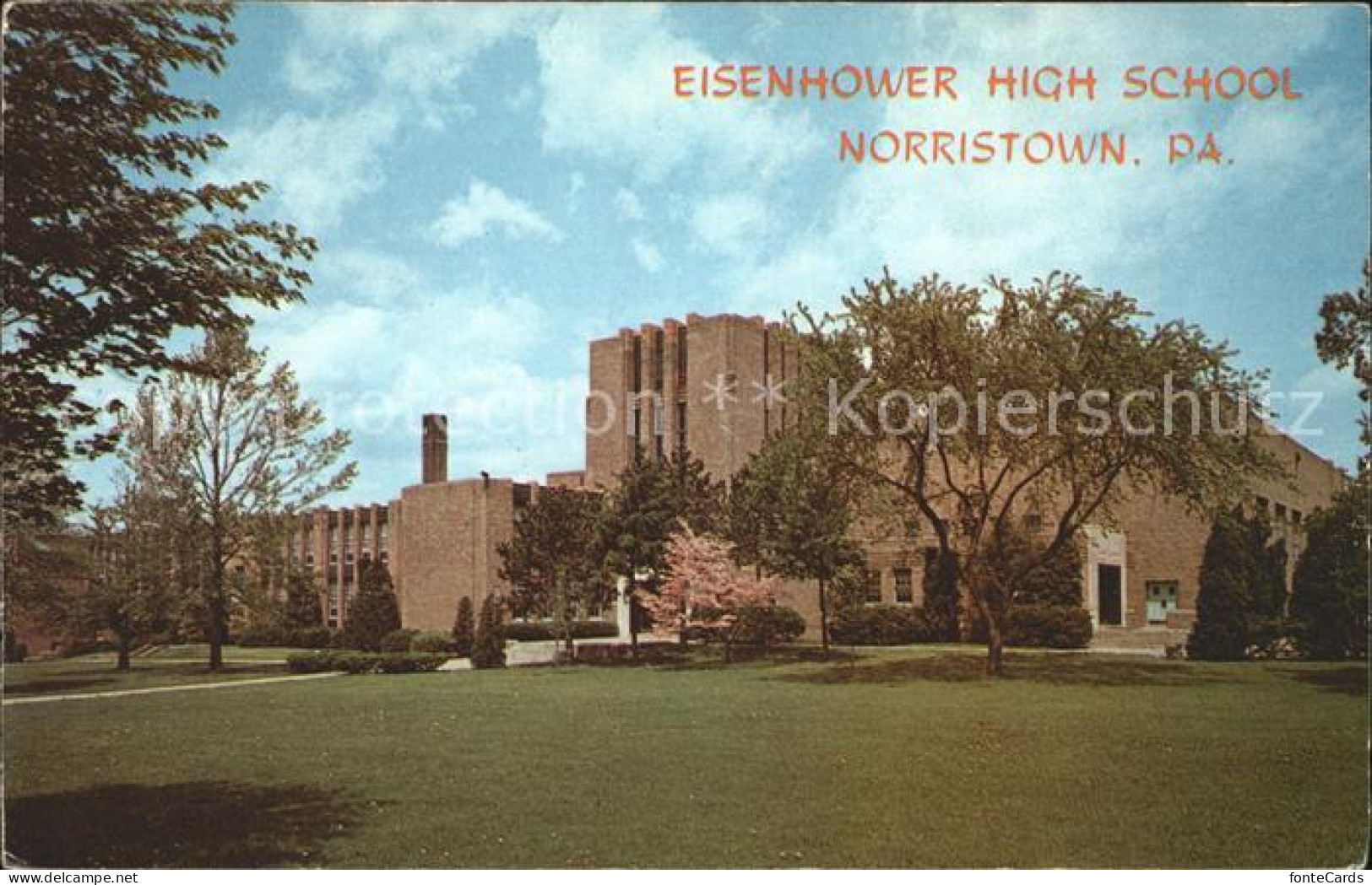 72060364 Norristown Pennsylvania Eisenhower High School Norristown Pennsylvania - Altri & Non Classificati