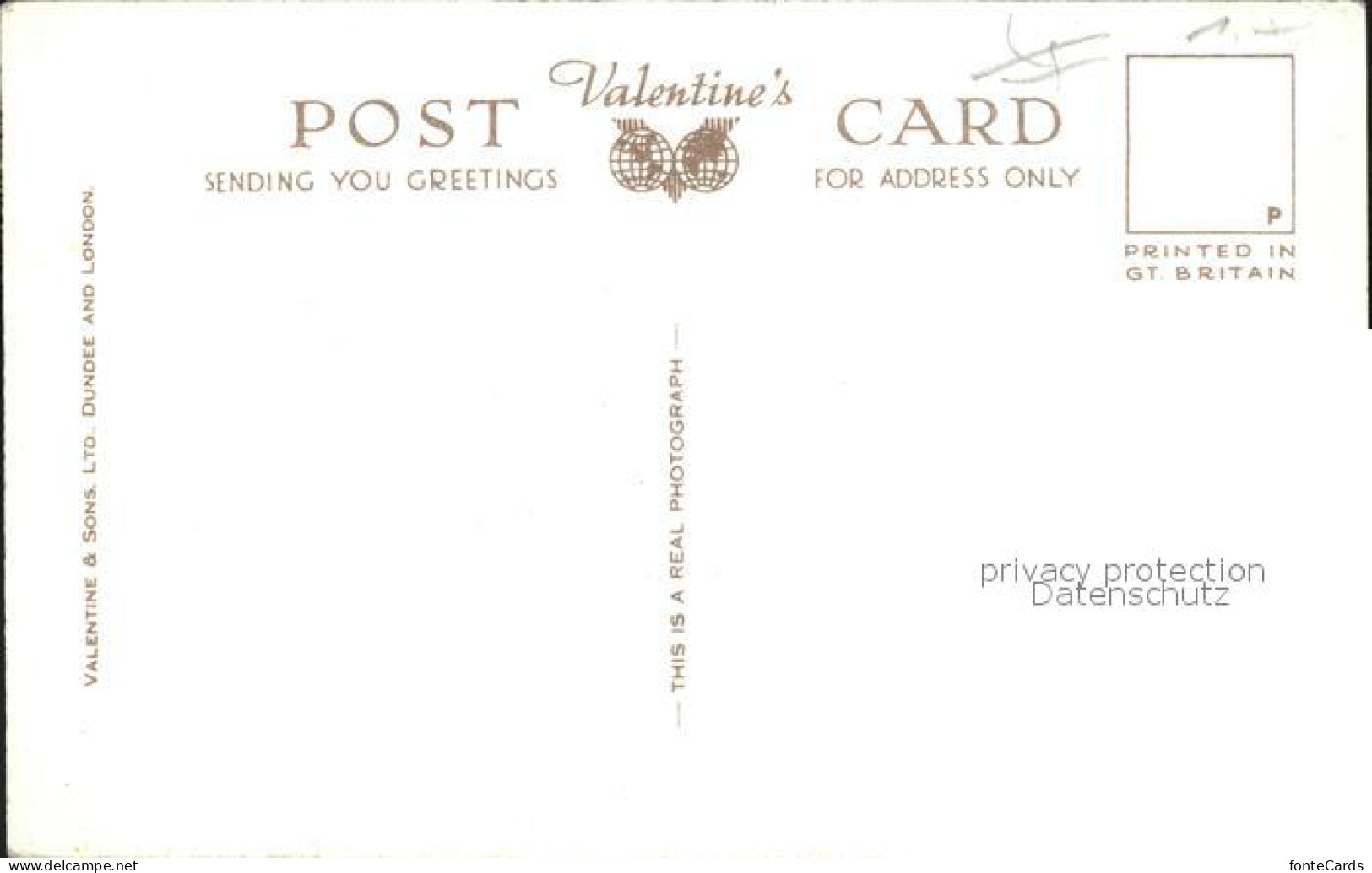 72060350 Oxford Oxfordshire High Street Valentines Card  - Other & Unclassified