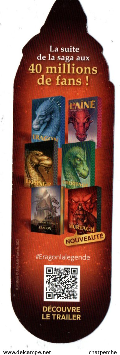 M-P MARQUE PAGES SIGNET BOOKMARKS MURTAGH CHRISTOPHER PAOLINI  EDIT. BAYARD - Marcapáginas