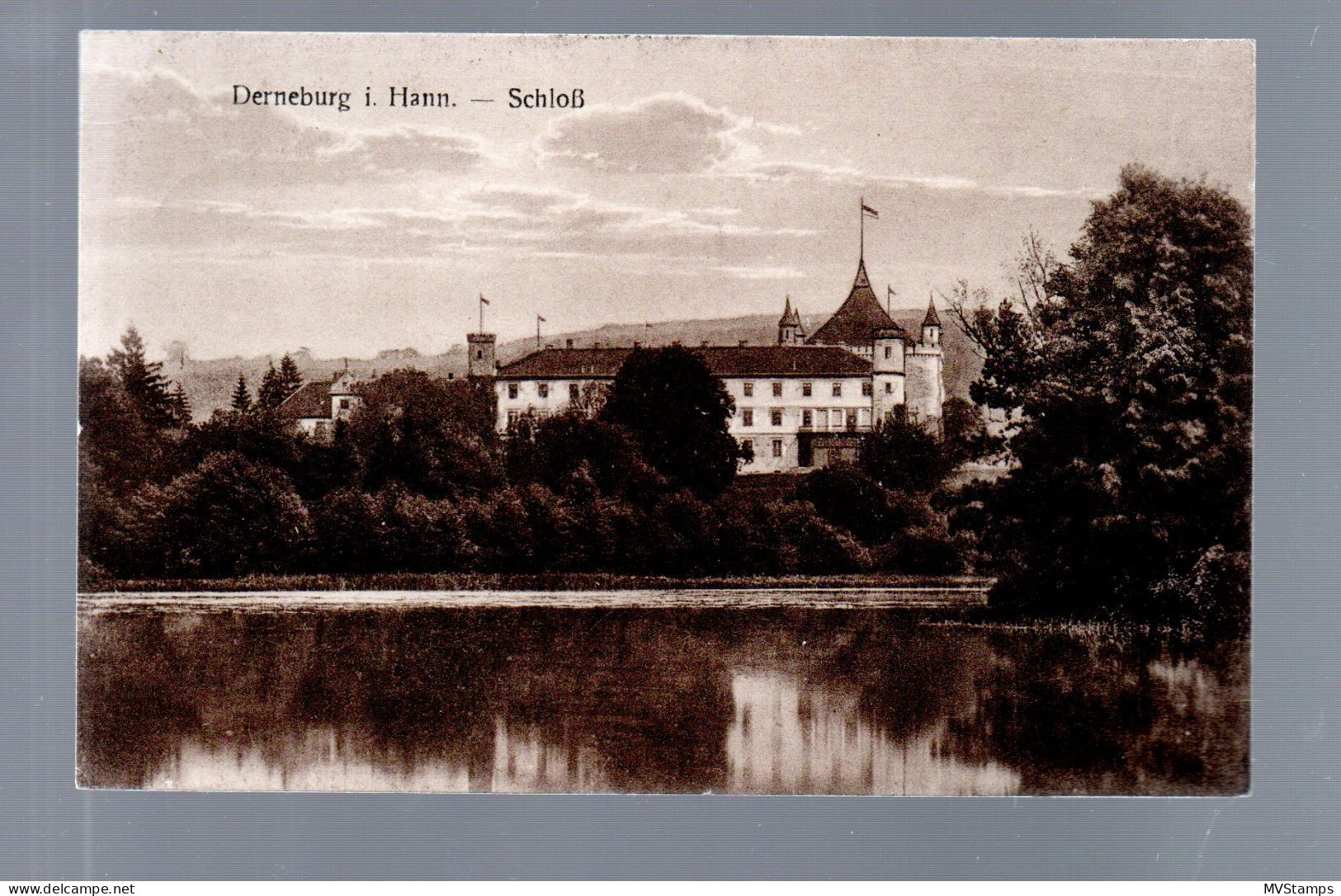 DR 1942 Postkarte Hindenburg Luxus Gebraucht Bahnpost "Braunschweig-Derneburg" - Lettres & Documents