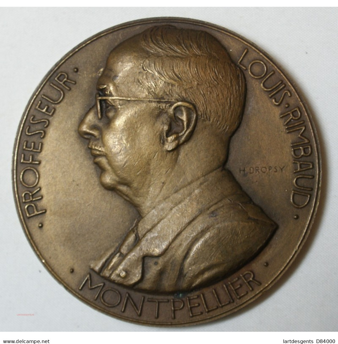 Médaille Professeur Louis Rimbaud Montpellier 1922-1947 - Professionals / Firms