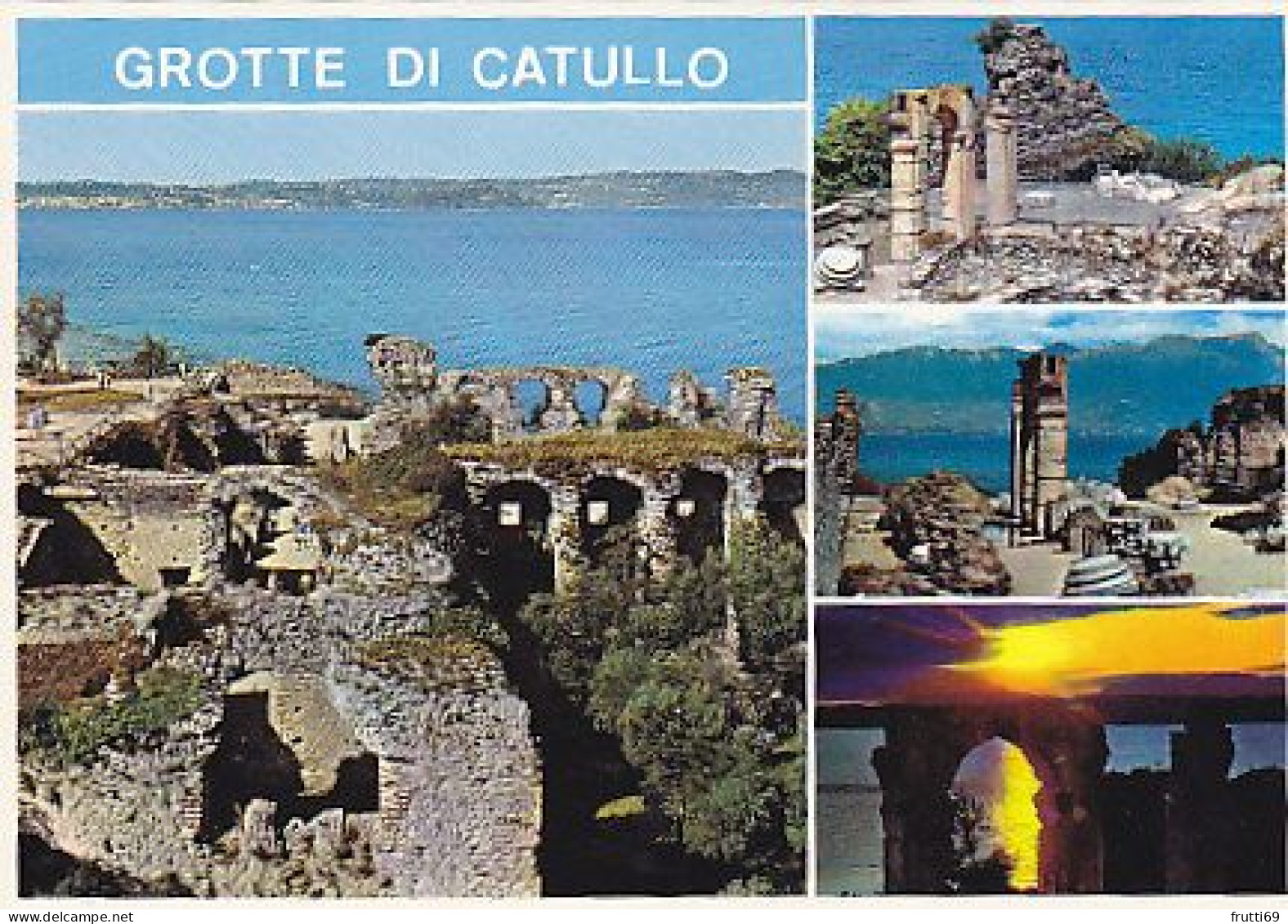 AK 211412 ITALY - Lago Di Garda - Sirmione - Grotte Di Catullo - Altri & Non Classificati