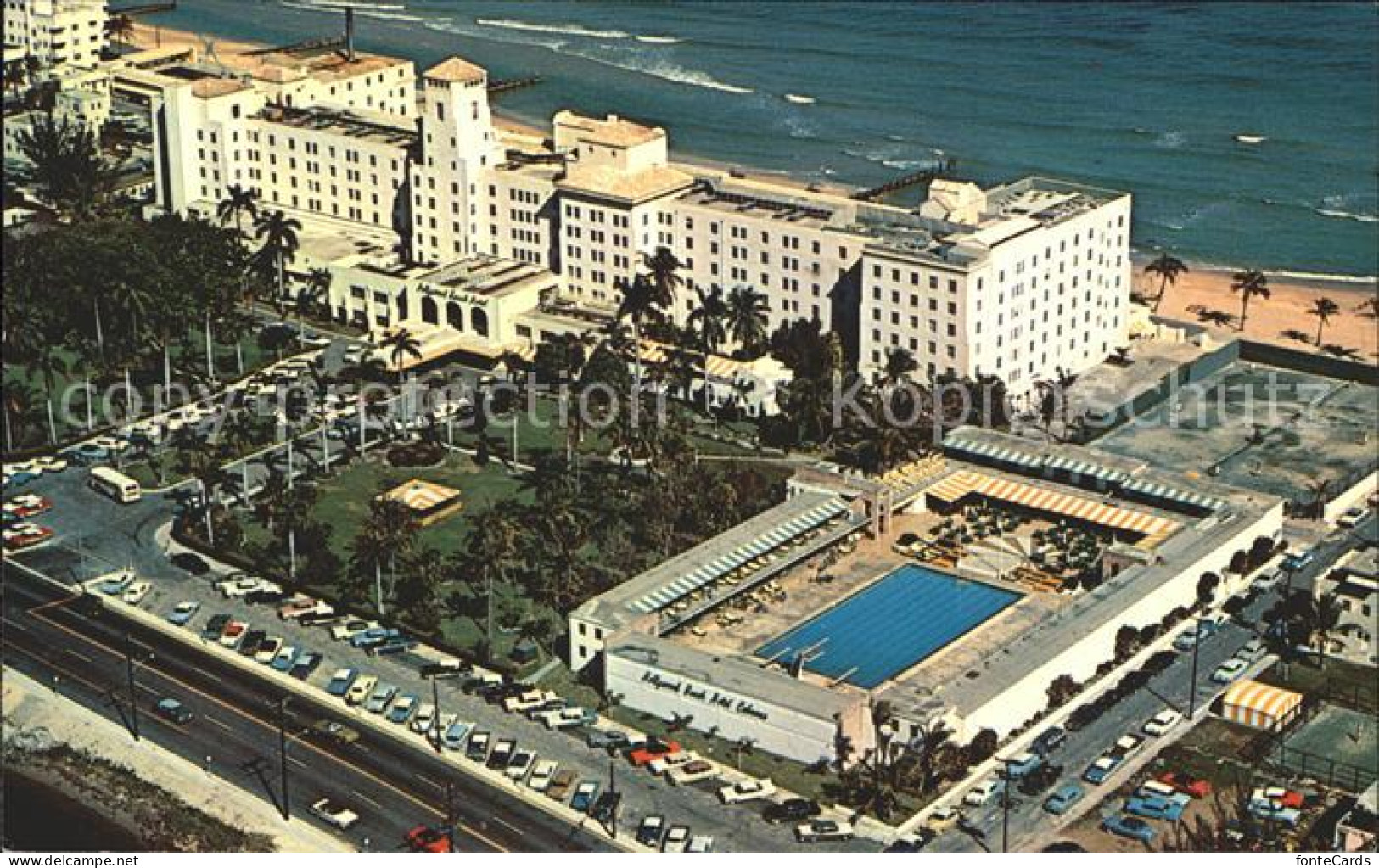 72059426 Hollywood_Florida Beach Hotel Aerial View - Sonstige & Ohne Zuordnung