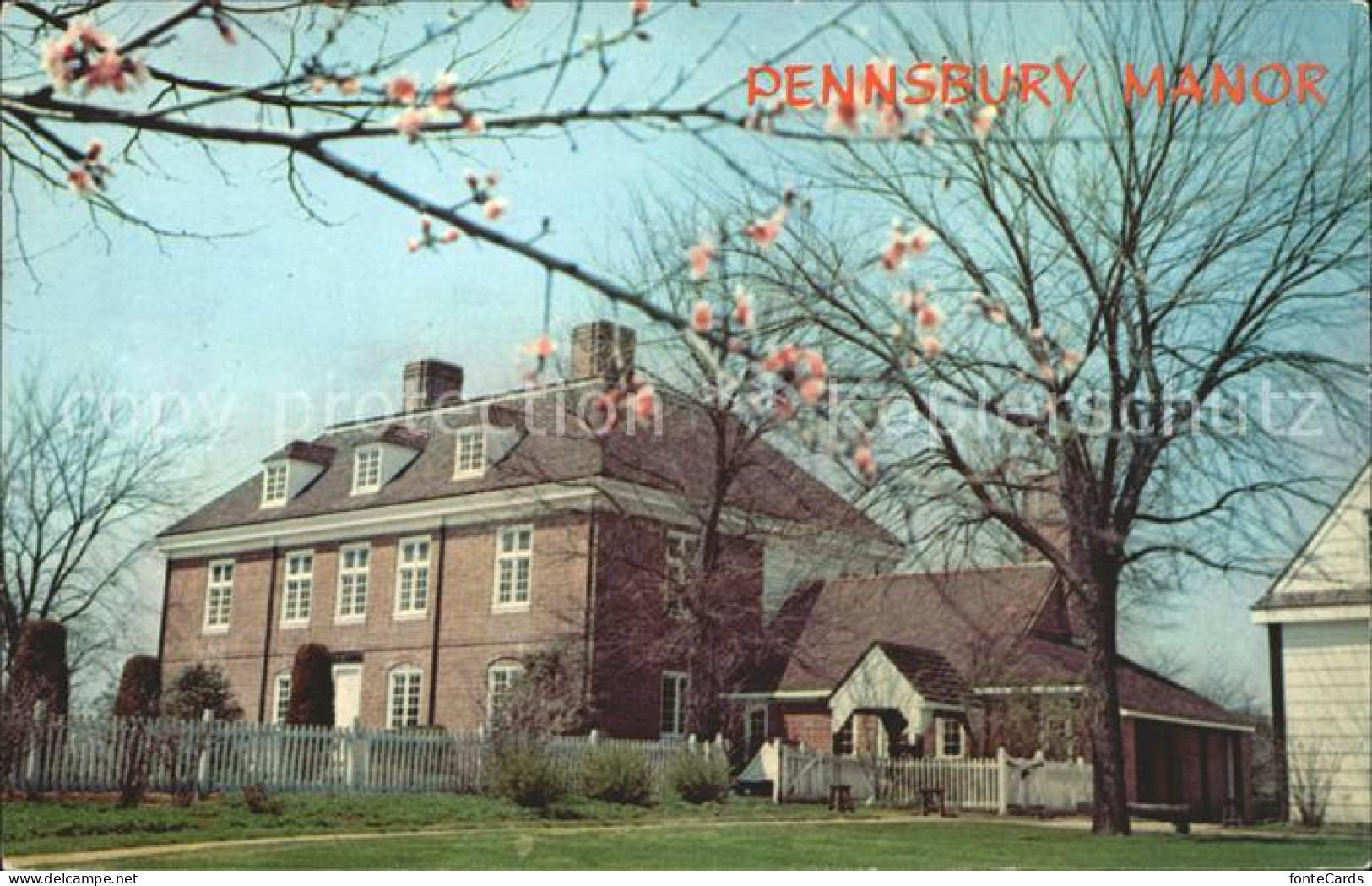 72059413 Philadelphia Pennsylvania Pennsbury Manor Home Of William Penn Philadel - Andere & Zonder Classificatie