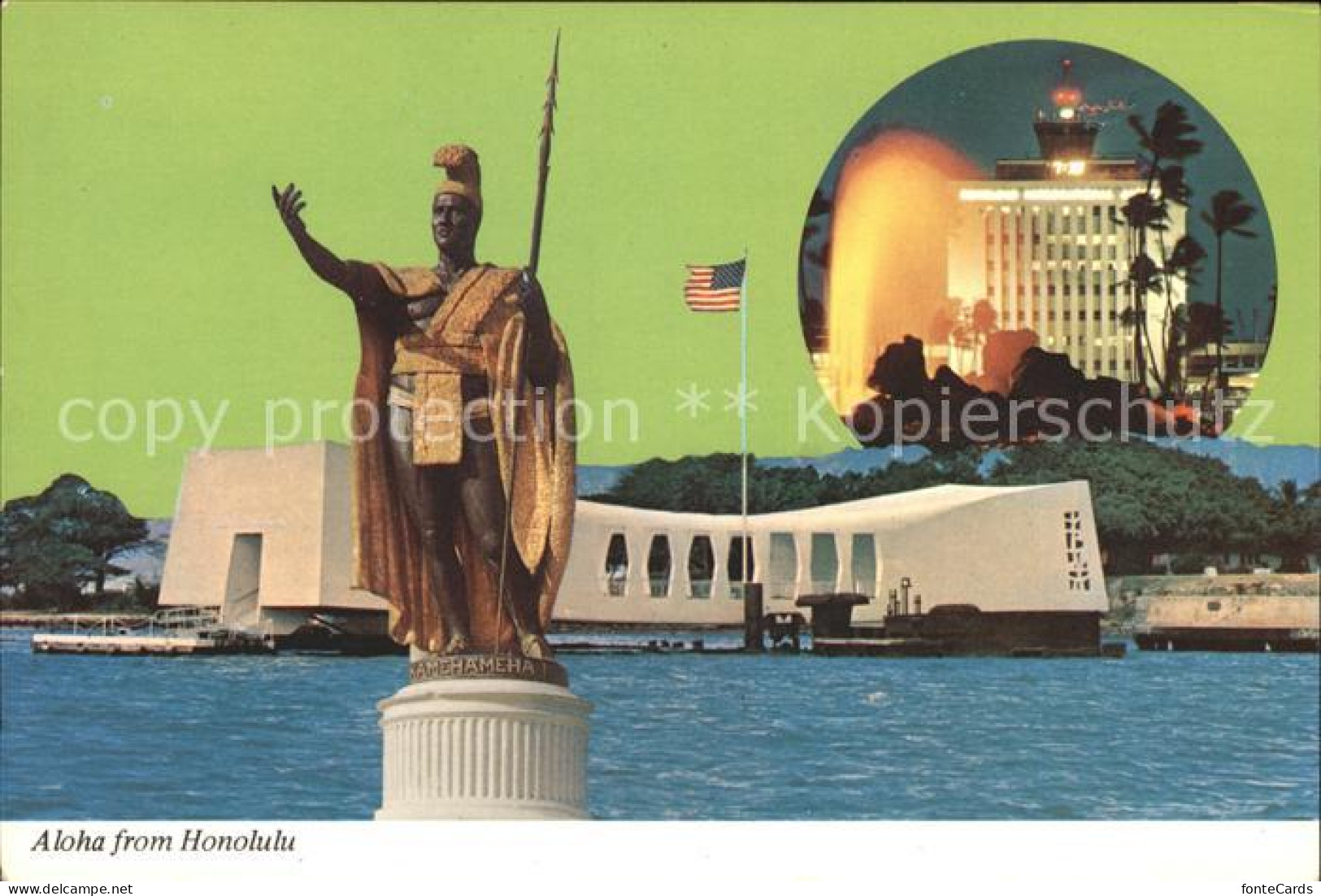 72059126 Aloha Honolulu,Statue - Other & Unclassified