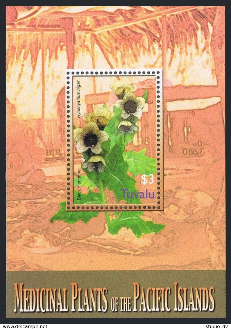 Tuvalu 968,MNH. Medicinal Plants,2005.Black Henbane. - Tuvalu