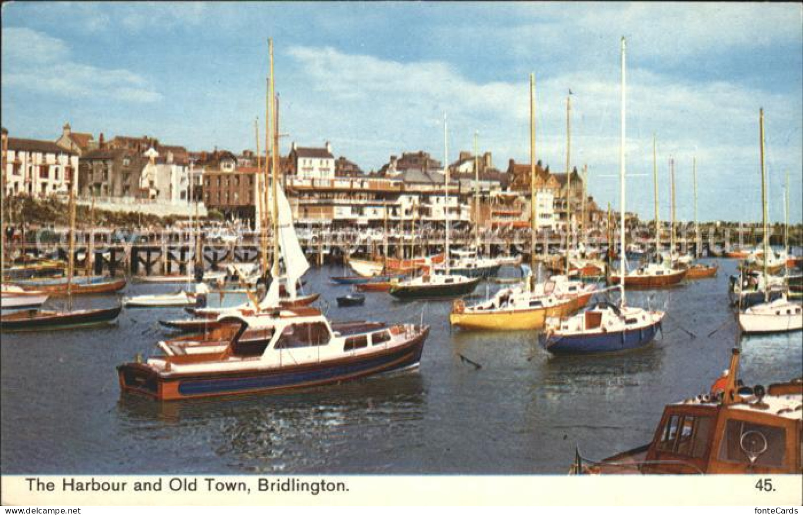 72056210 Bridlington East Riding Of Yorkshire Harbour And Old Town Bridlington E - Altri & Non Classificati