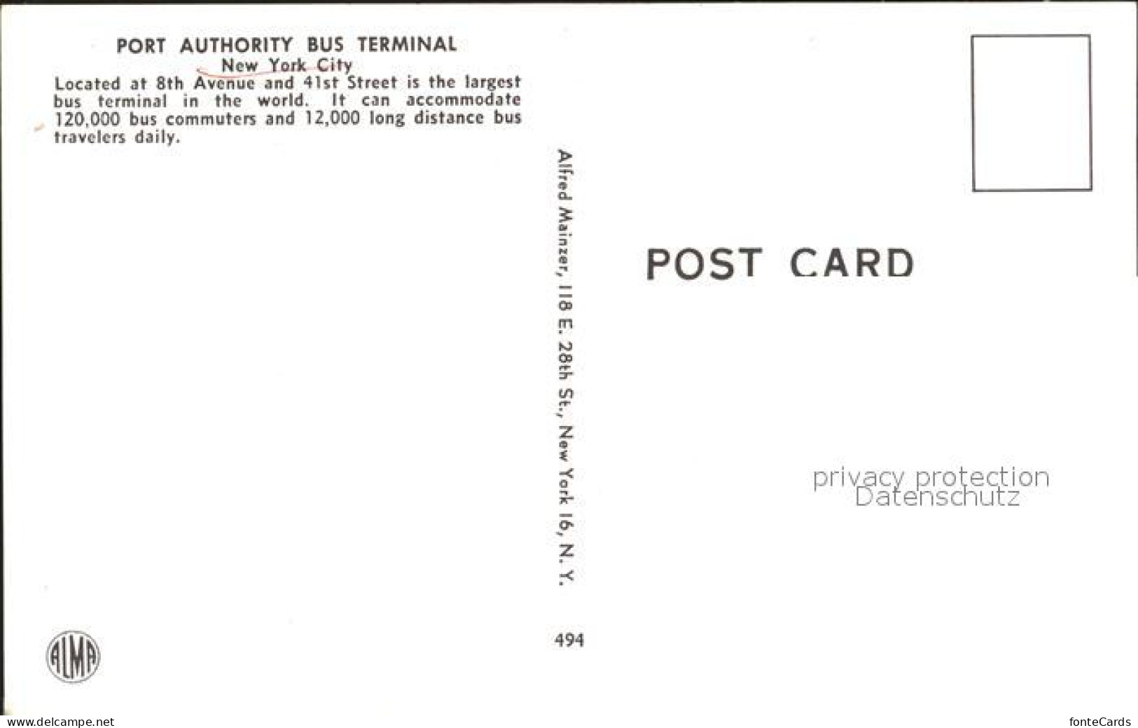 72054987 New_York_City Port Authority Bus Terminal - Other & Unclassified
