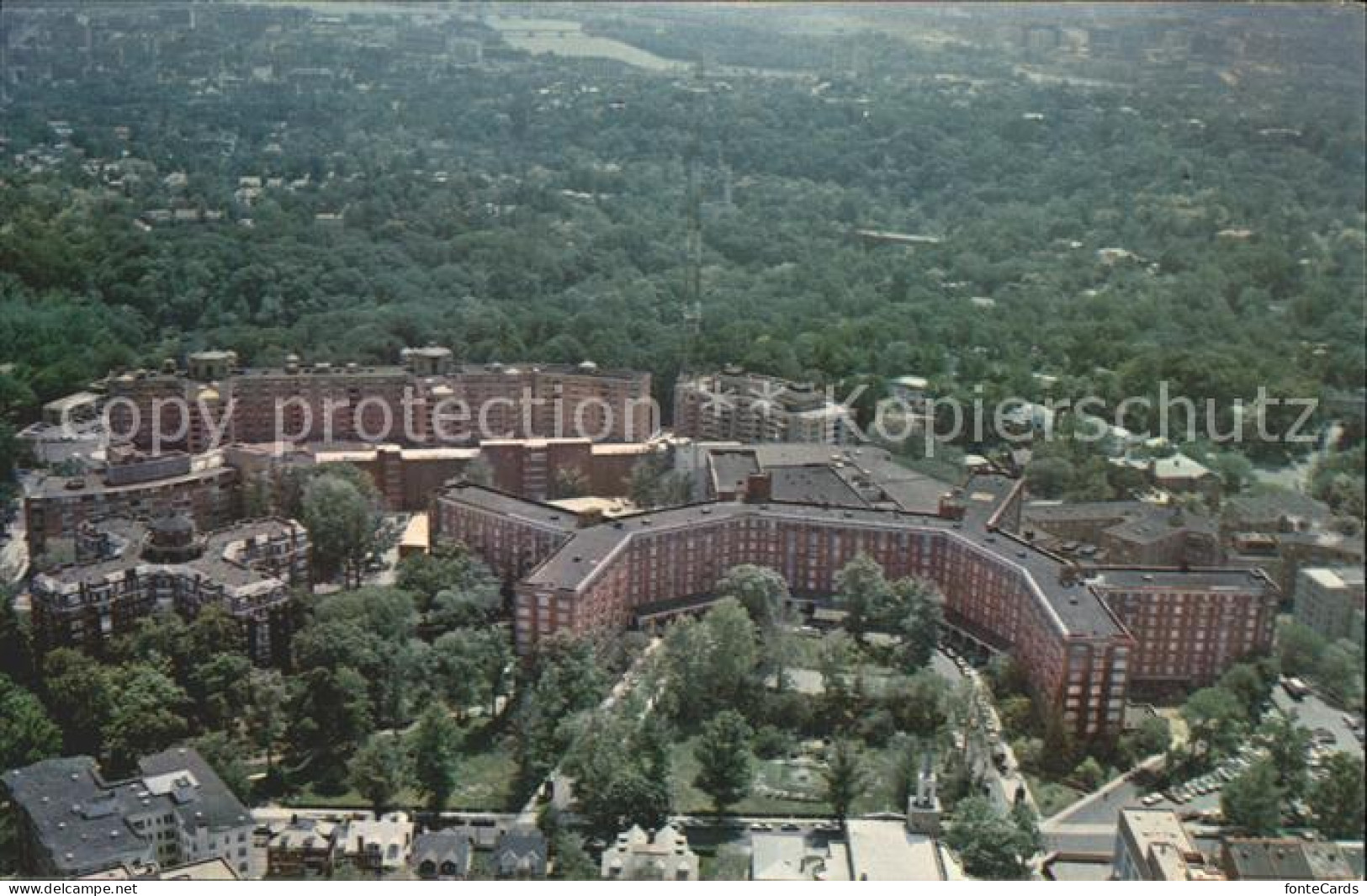 72054956 Washington DC Sheraton Park Hotel And Motor Inn Aerial View  - Washington DC