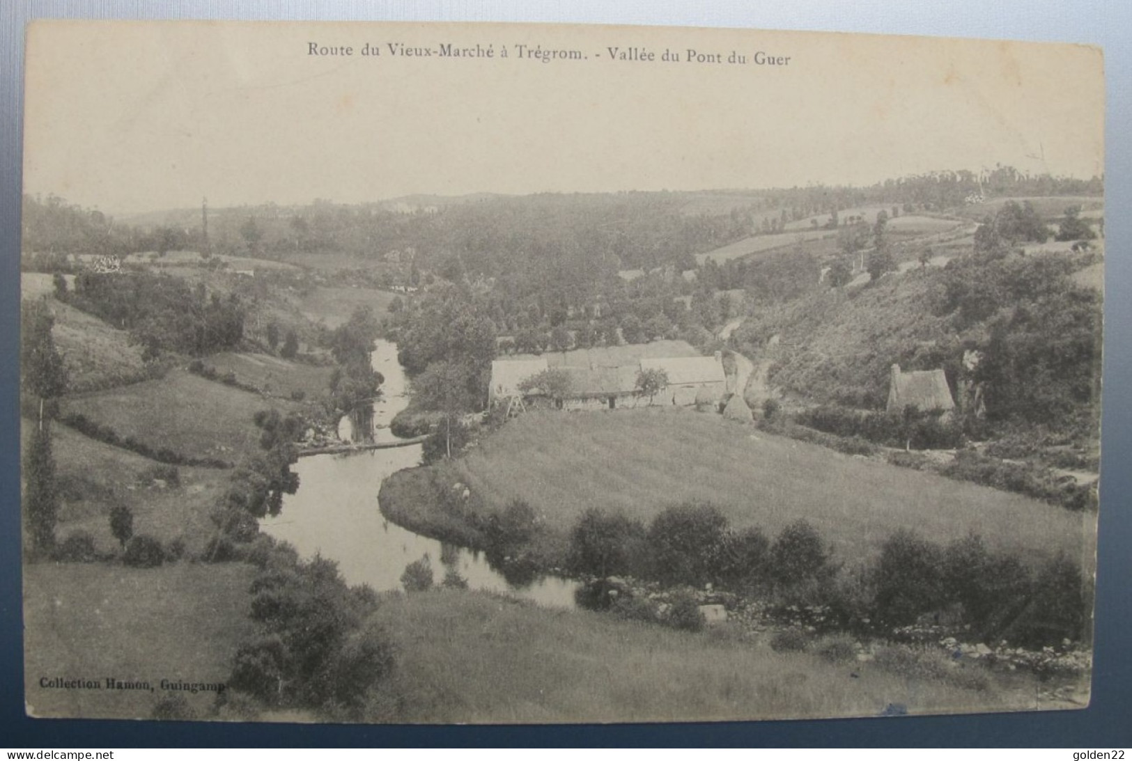 Route Du VIEUX-MARCHE à TREGROM. Vallée Du Pont Du Guer - Sonstige & Ohne Zuordnung