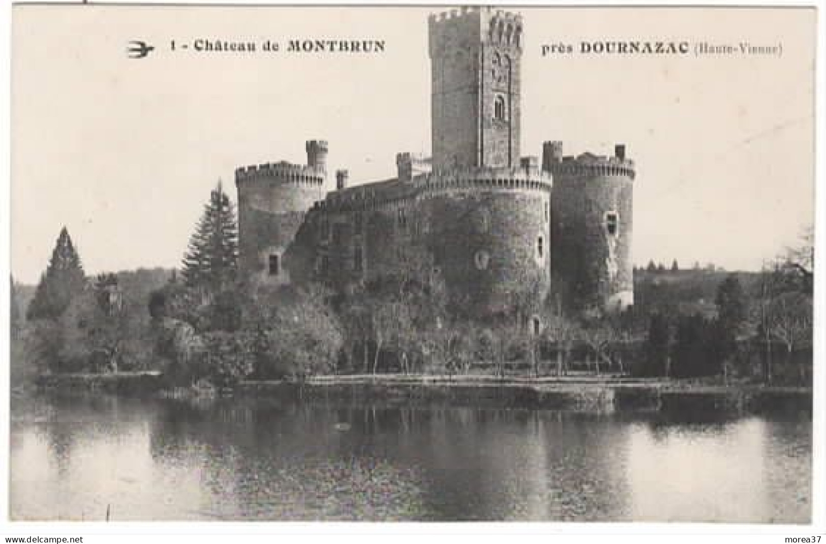 Château De MONTBRUN  Près DOURNAZAC - Andere & Zonder Classificatie