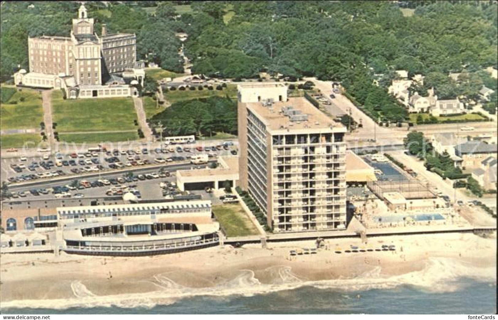 72054942 Virginia_Beach The Cavalier Hotels Aerial View - Altri & Non Classificati