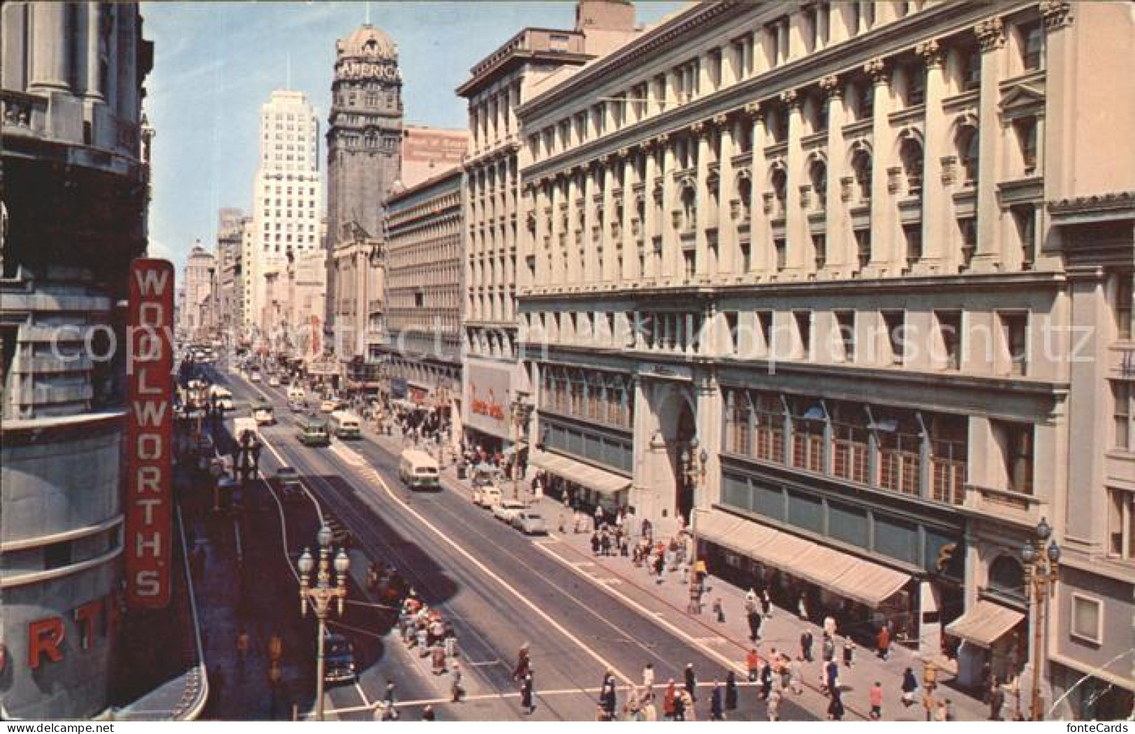 72054937 San_Francisco_California Market Street - Andere & Zonder Classificatie