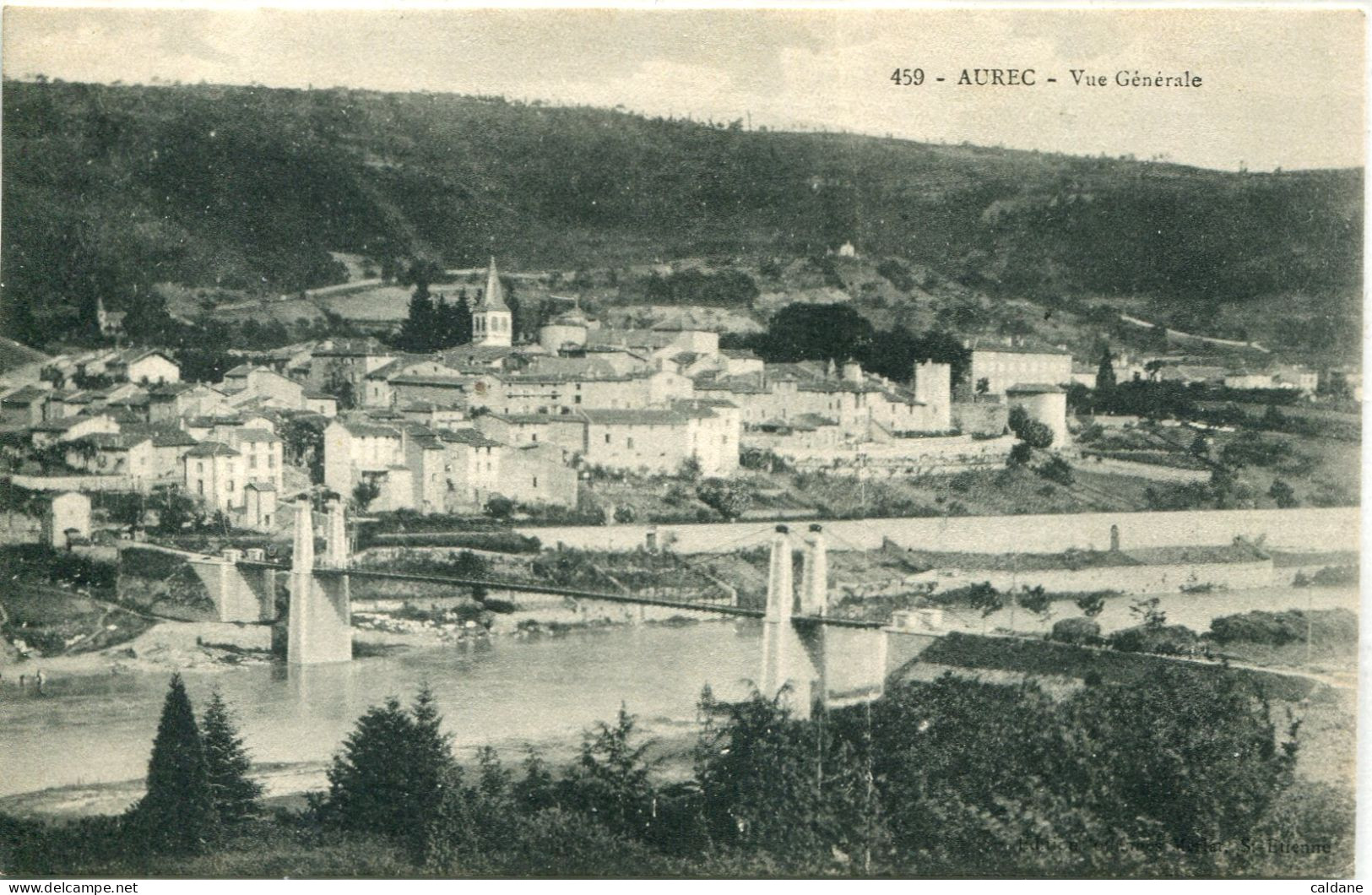 -43-HAUTE-LOIRE .- AUREC -  Vue. Generale - Sonstige & Ohne Zuordnung