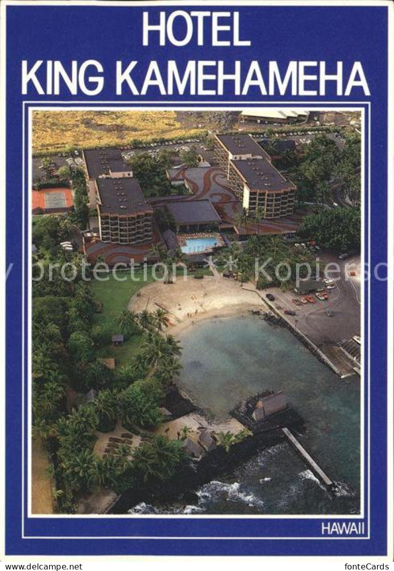 72050344 Hawaii_US-State Hotel King Kamehameha Aerial View - Other & Unclassified