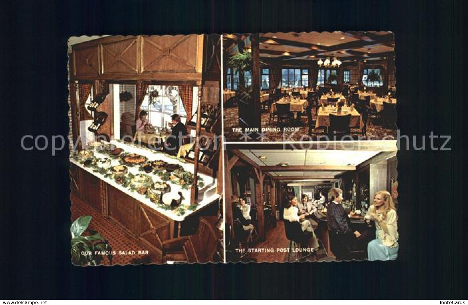 72050343 Cresco Pennsylvania Crescent Lodge Dining Room Lounge Salad Bar Cresco  - Andere & Zonder Classificatie