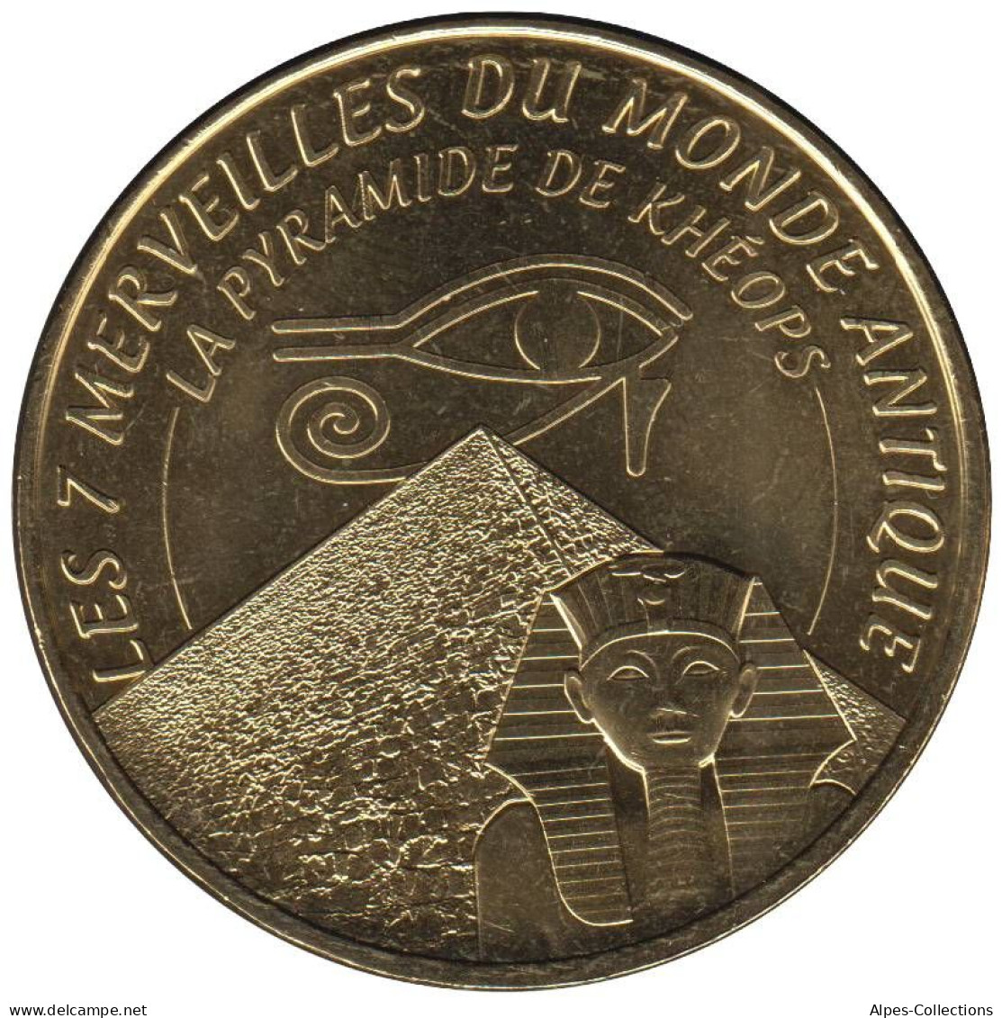 13-2125 - JETON TOURISTIQUE MDP -  7 Merveilles - La Pyramide De Khéops - 2015.1 - 2015
