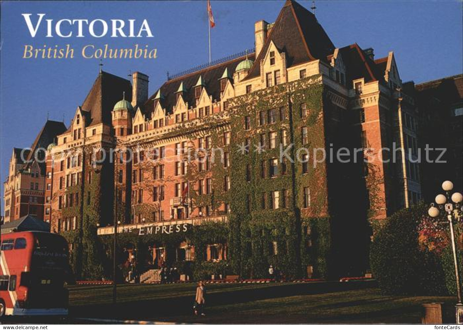 72049859 Victoria British Columbia Empress Hotel At Victorias Inner Harbour Vict - Ohne Zuordnung