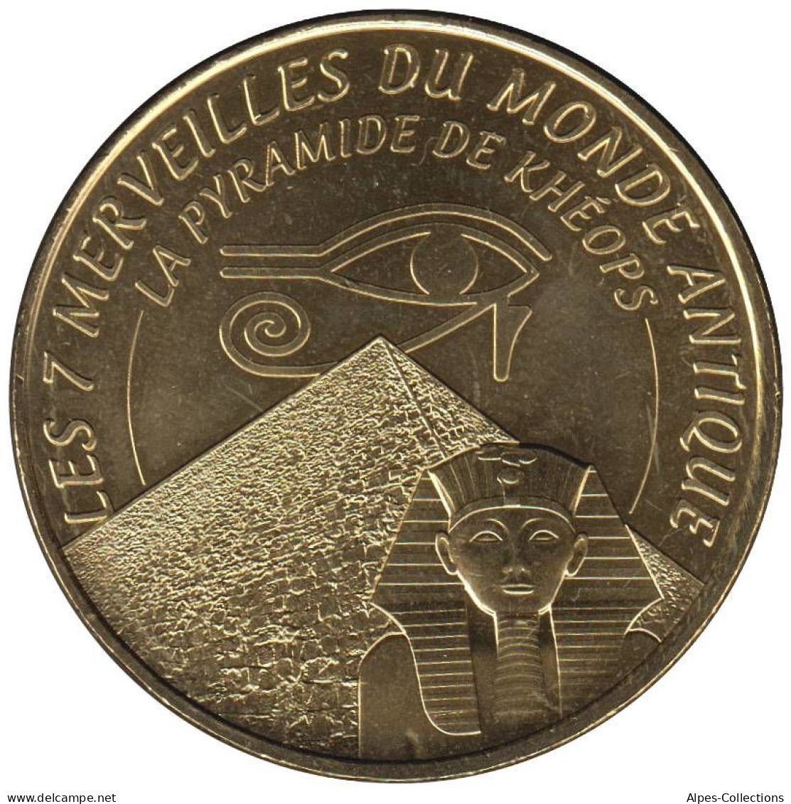 13-2125 - JETON TOURISTIQUE MDP -  7 Merveilles - La Pyramide De Khéops - 2015.3 - 2015