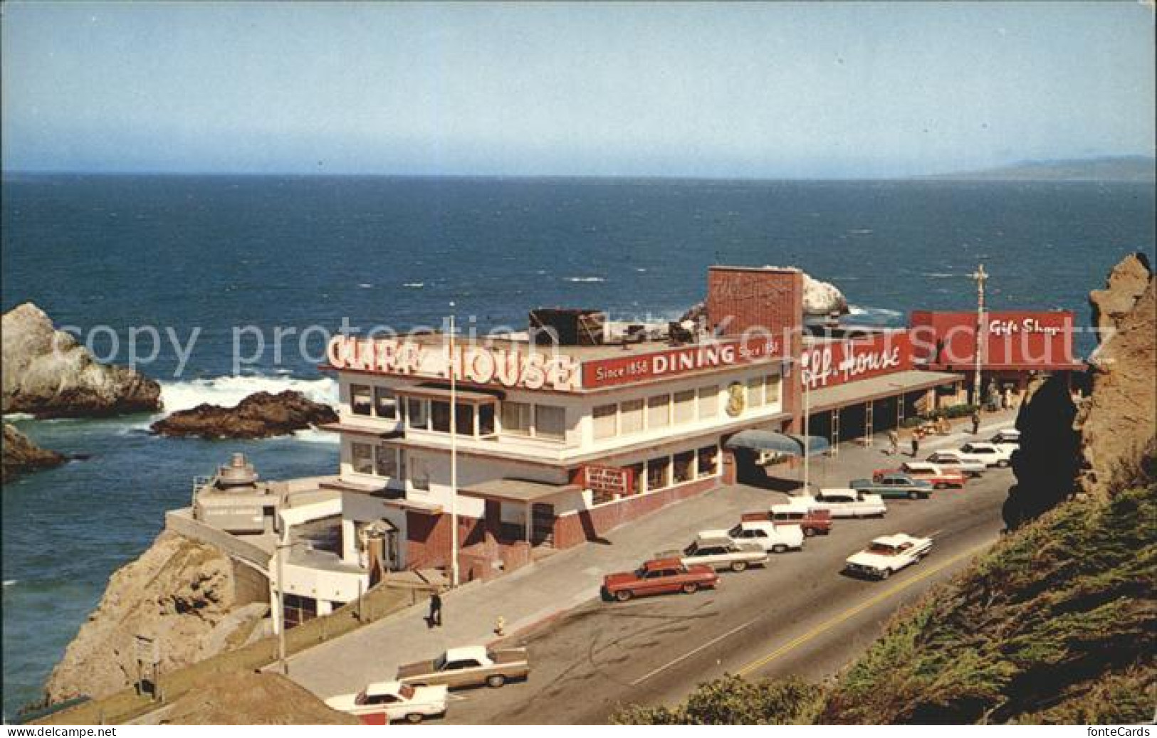 72045445 San_Francisco_California Cliff House Pacific - Andere & Zonder Classificatie