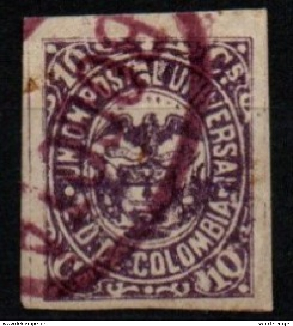 COLOMBIE 1881 O OUTREMER - Kolumbien
