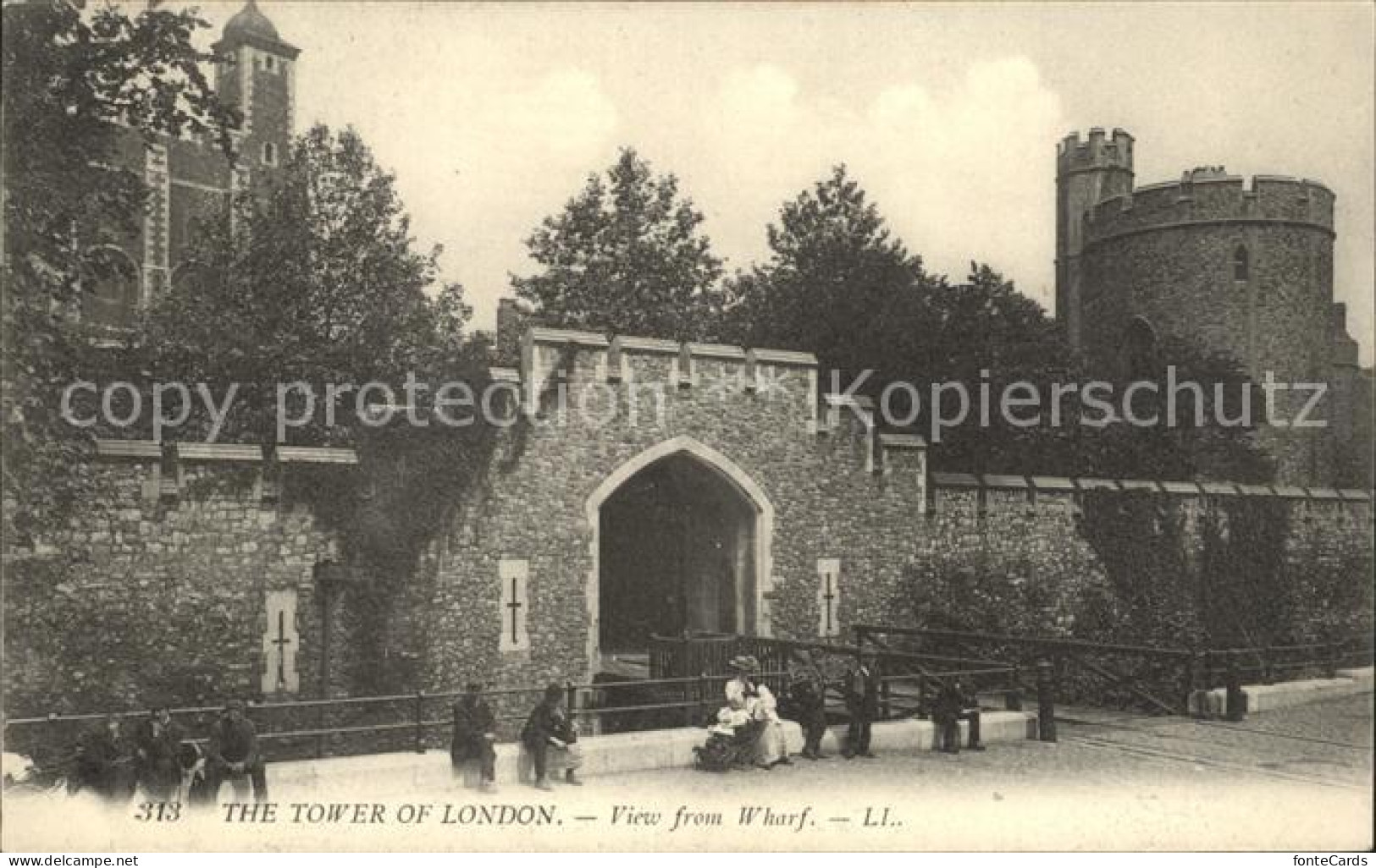 72045320 London The Tower Of London View From Wharf - Altri & Non Classificati