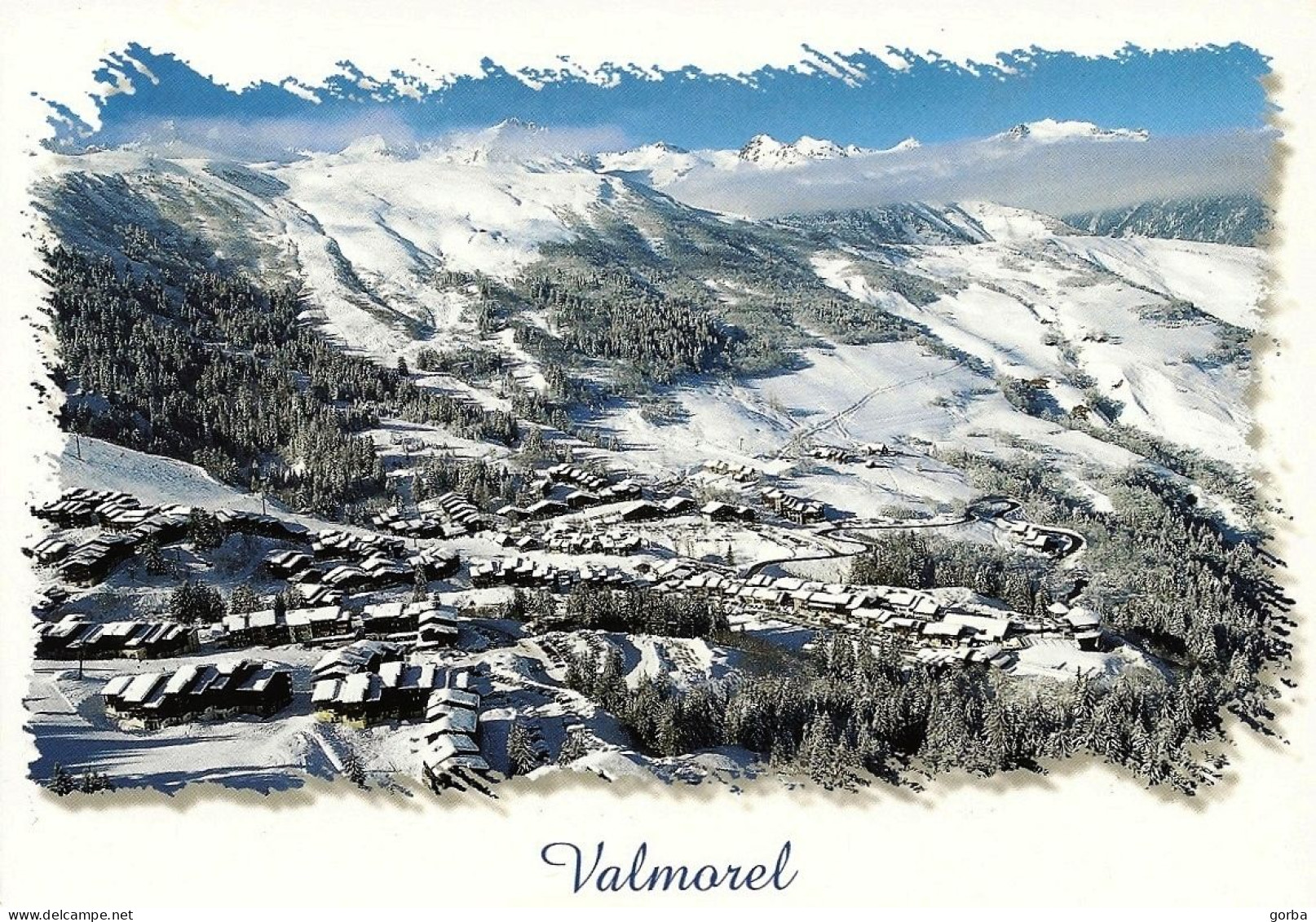 *CPM -73 - VALMOREL - Vue Aérienne De La Station - Valmorel