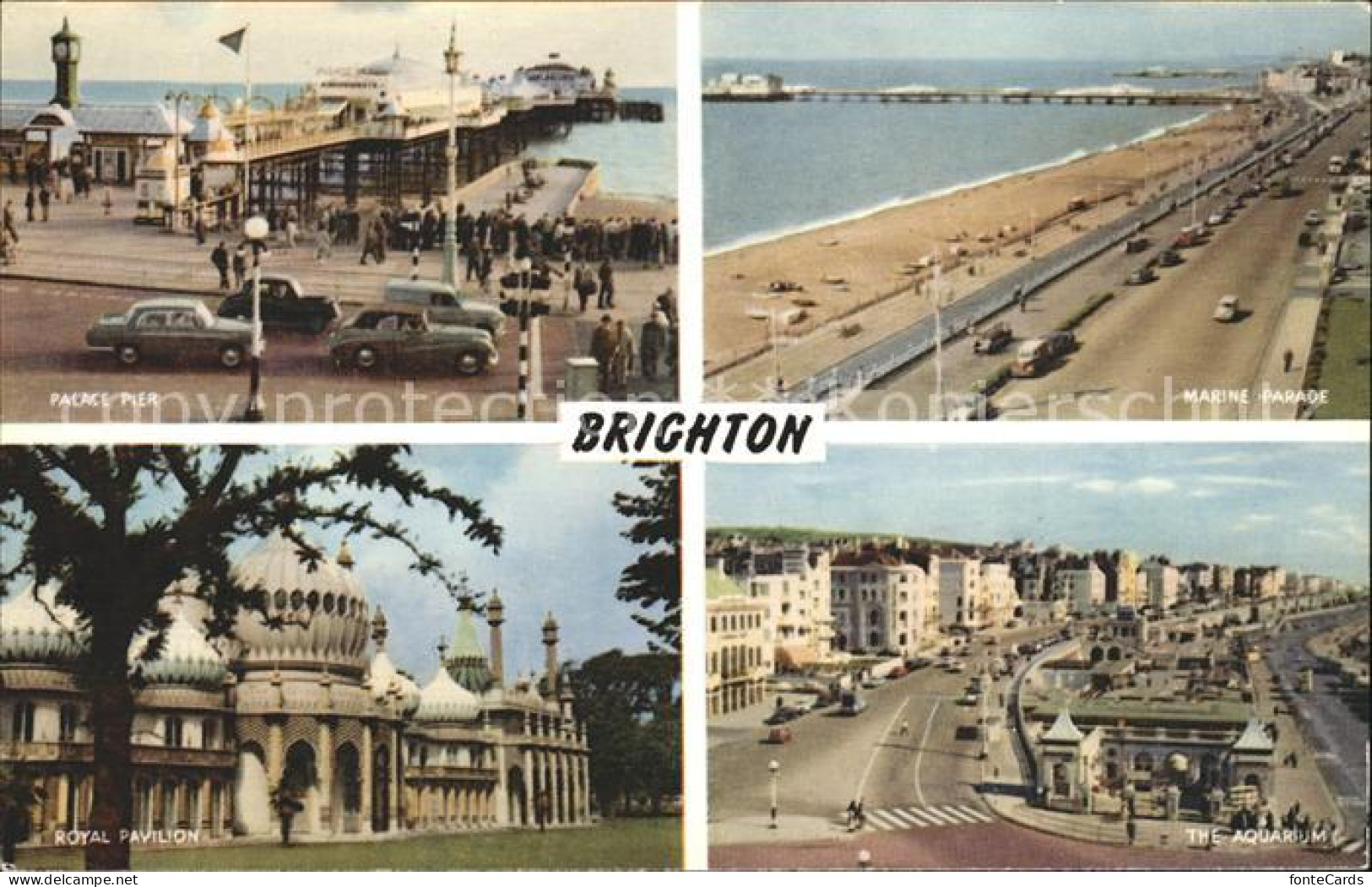 72026283 Brighton East Sussex Palace Pier Marine Parade Royal Pavilion Aquarium  - Altri & Non Classificati