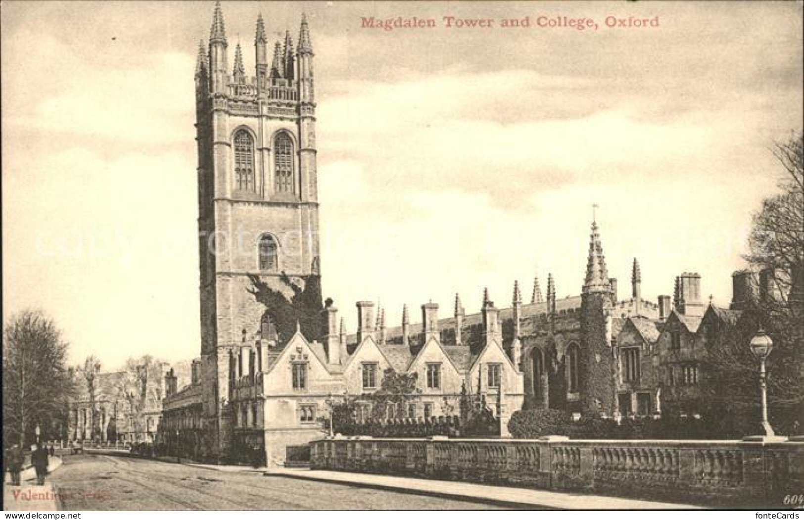 72026003 Oxford Oxfordshire Magdalen Tower And College  - Andere & Zonder Classificatie