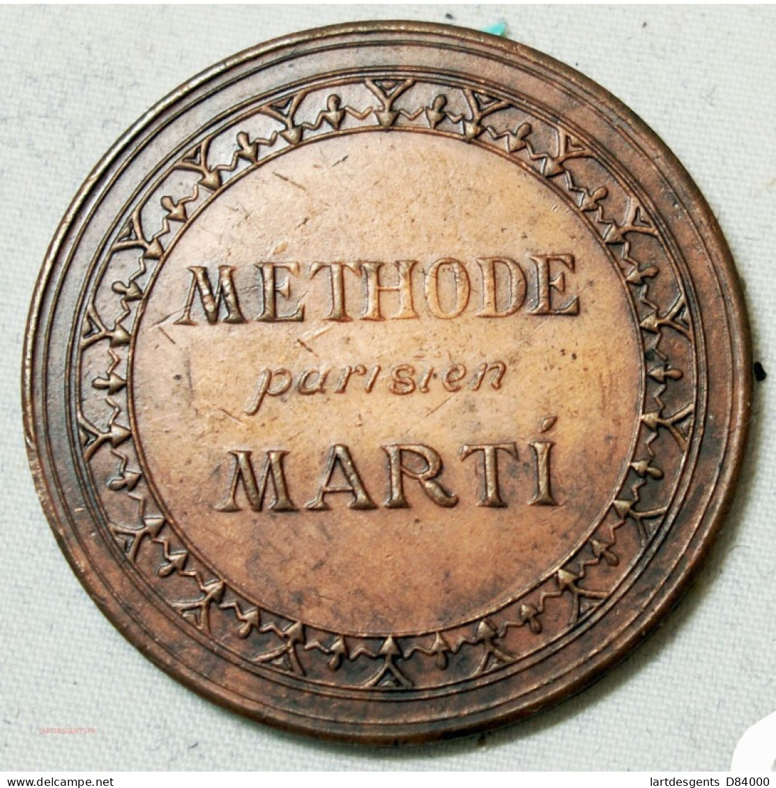 Médaille, CONCOURS DE MODE - Méthode Parisienne MARTI - Professionnels / De Société