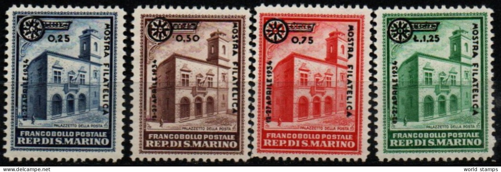 SAINT-MARIN 1934 * - Unused Stamps