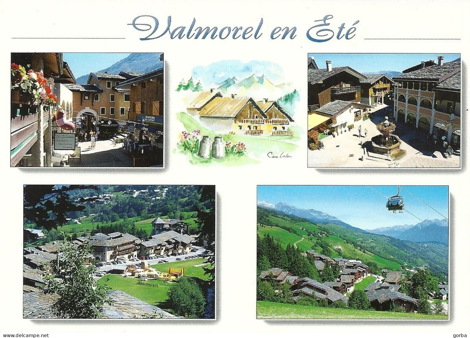 *CPM -73 - VALMOREL En ETE- Multivues - - Valmorel