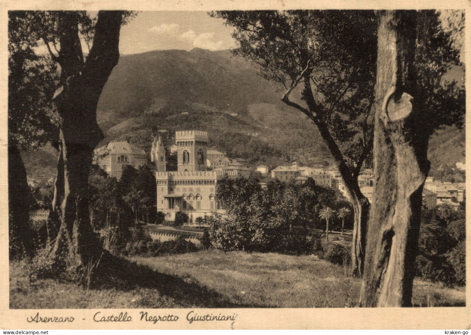 ARENZANO, Genova - Castello Negrotto - VG - #054 - Altri & Non Classificati