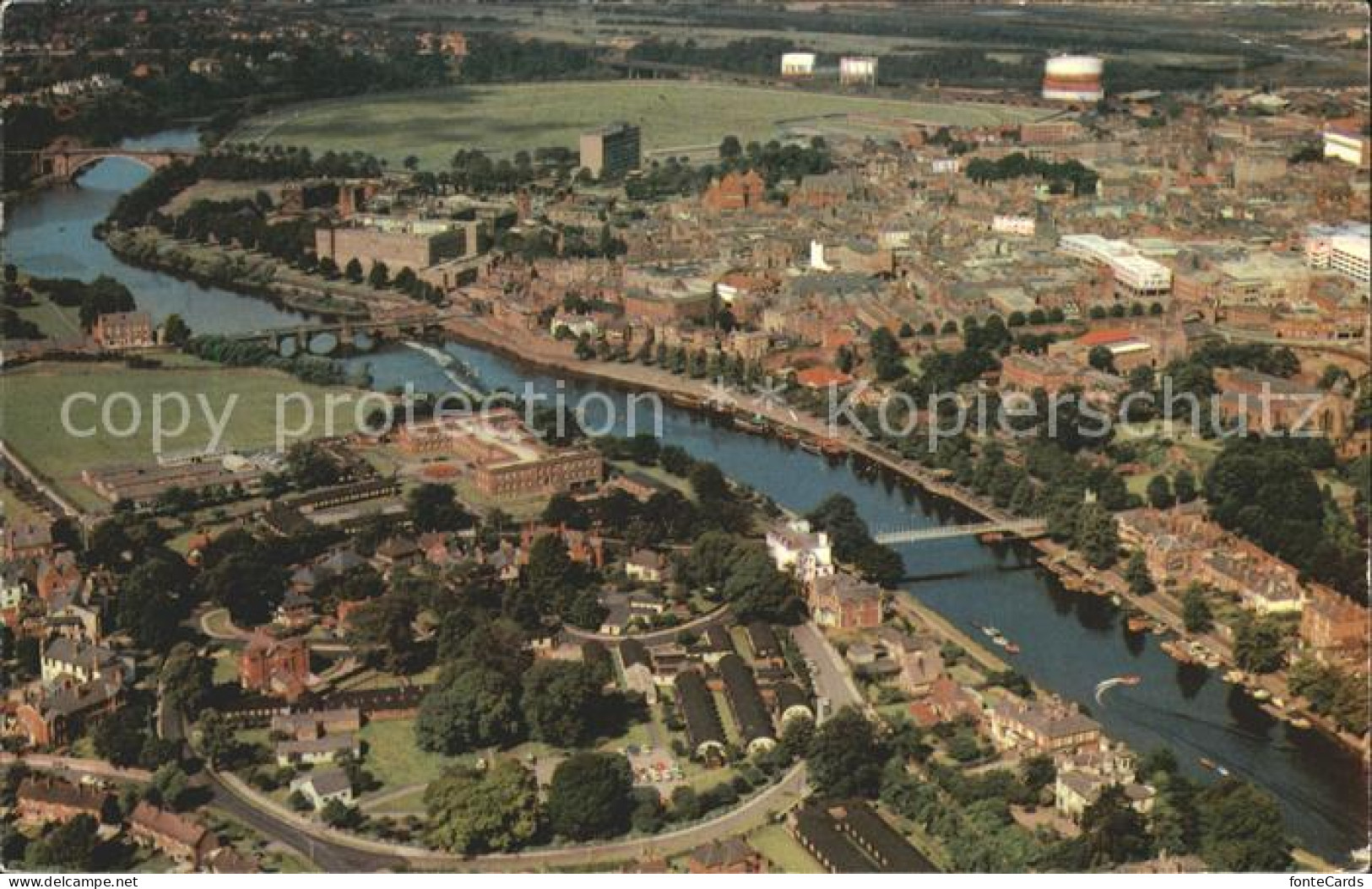 72017391 Chester Cheshire Air View Chester - Sonstige & Ohne Zuordnung