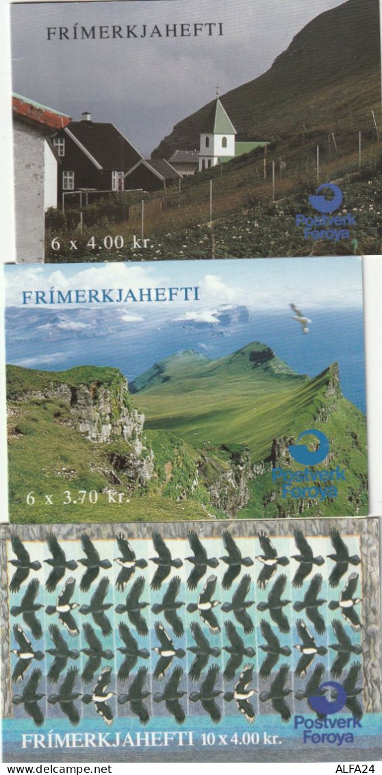3 BLOCCHETTI FAR OER (XT4135 - Faroe Islands