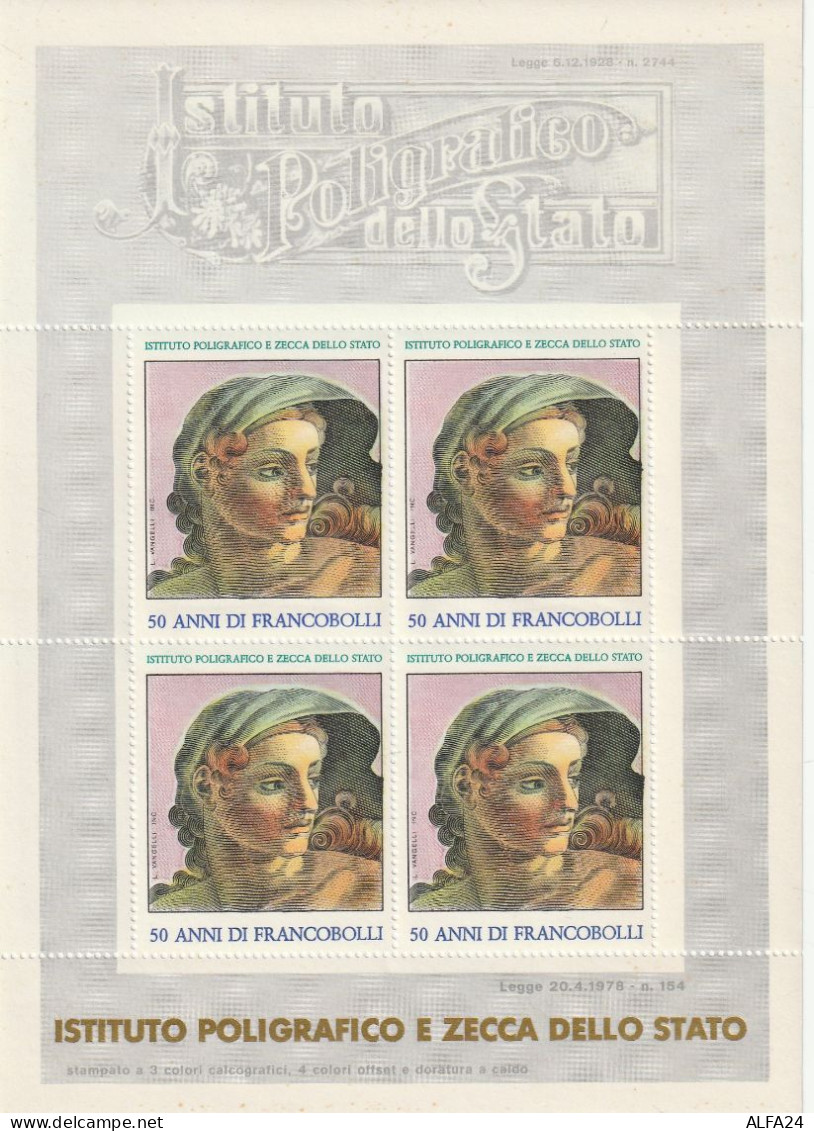 FOGLIETTO ERINNOFILO ISTITUTO POLIGRAFICO (XT4095 - Variétés Et Curiosités