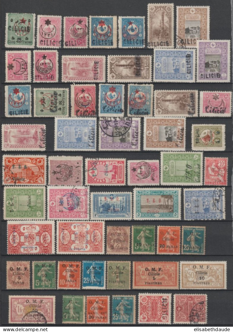 CILICIE - 1919/1920 - COLLECTION * / OB - COTE YVERT = 425 EUR - Unused Stamps