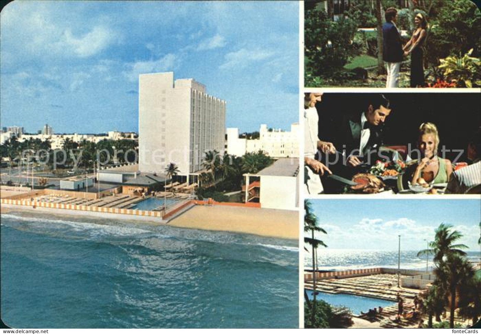 72011508 Miami_Beach Holiday Inn Garten Dinner Panorama - Otros & Sin Clasificación
