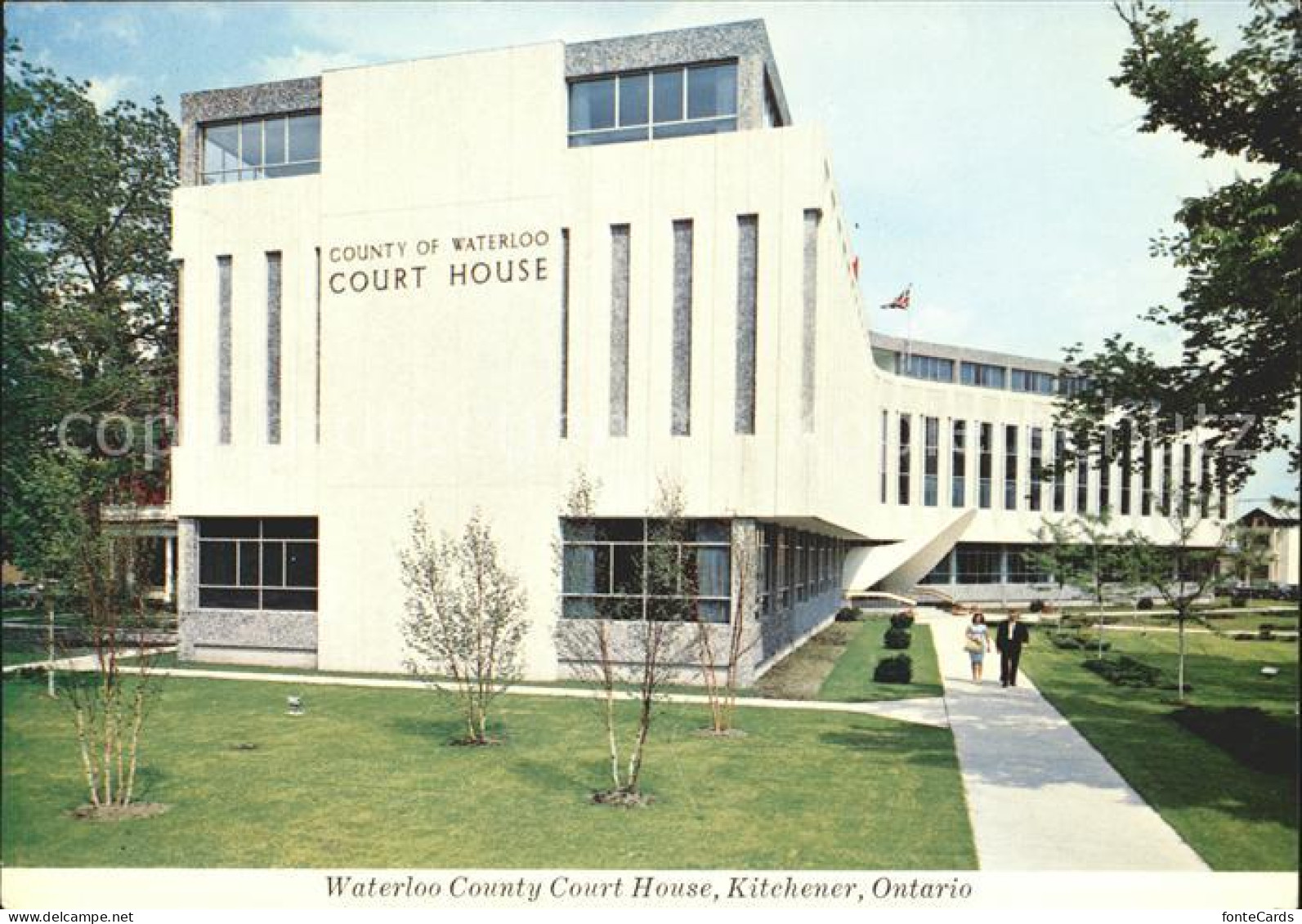 72011184 Kitchener Waterloo County Court House Kitchener - Zonder Classificatie