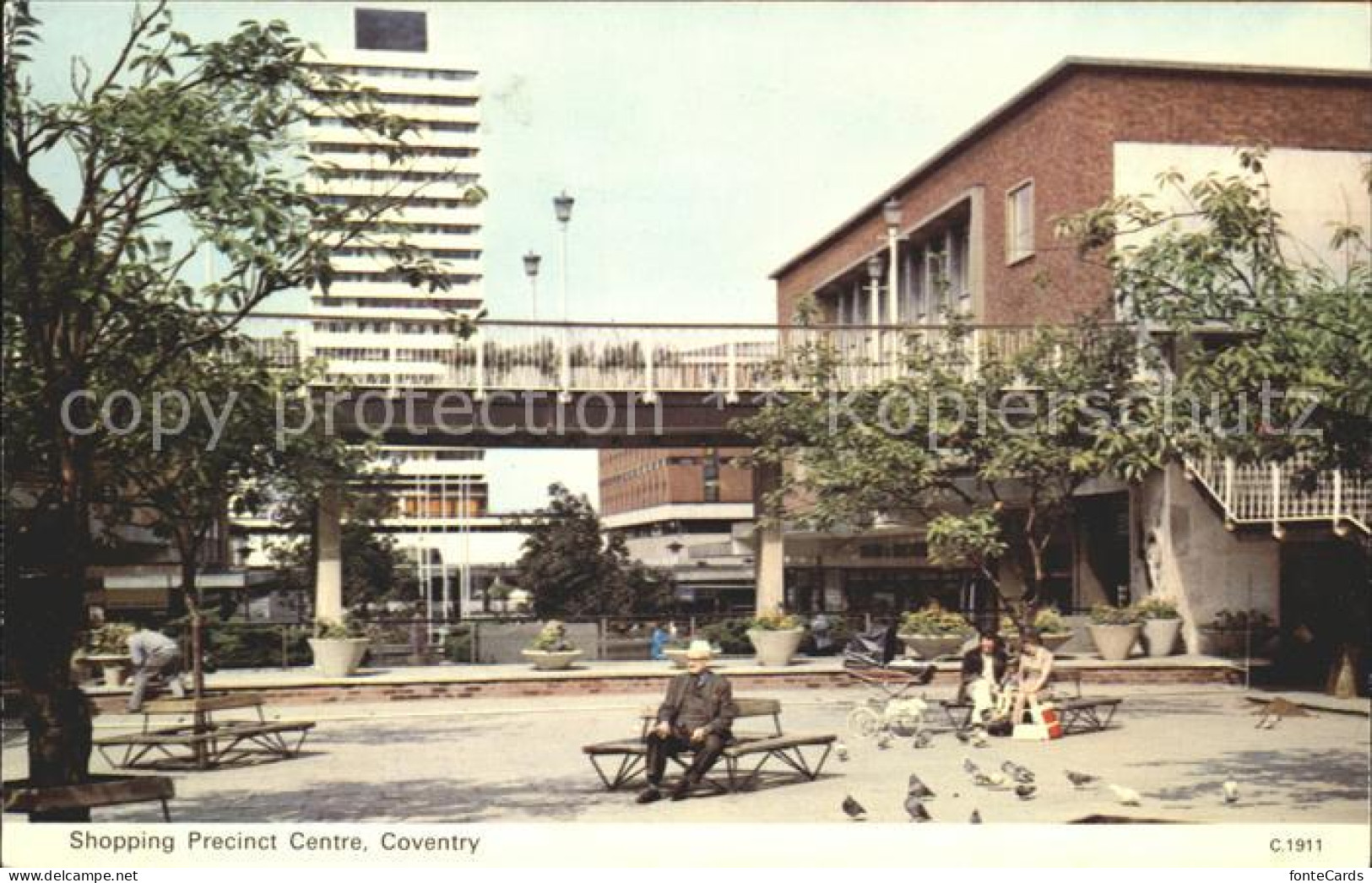 72011139 Coventry Shopping Precinct Centre  - Altri & Non Classificati