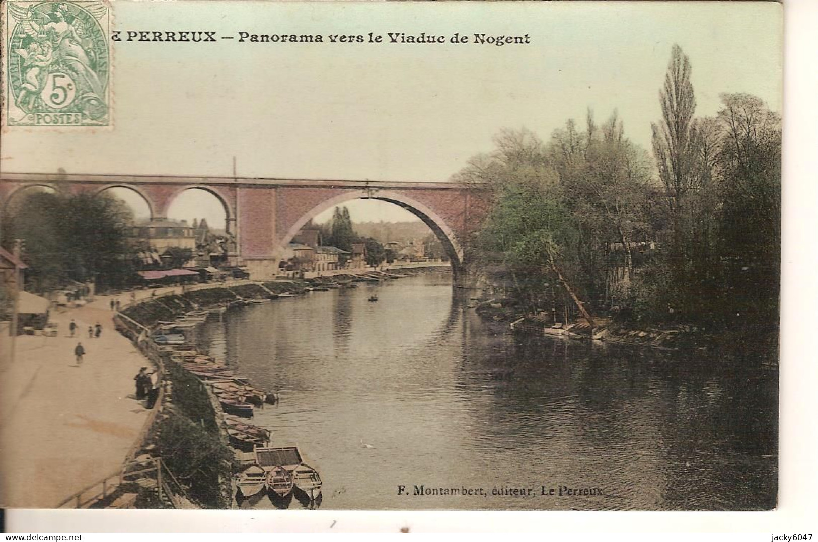 94 - Le Perreux - Panorama Vers Le Viaduc De Nogent - Le Perreux Sur Marne