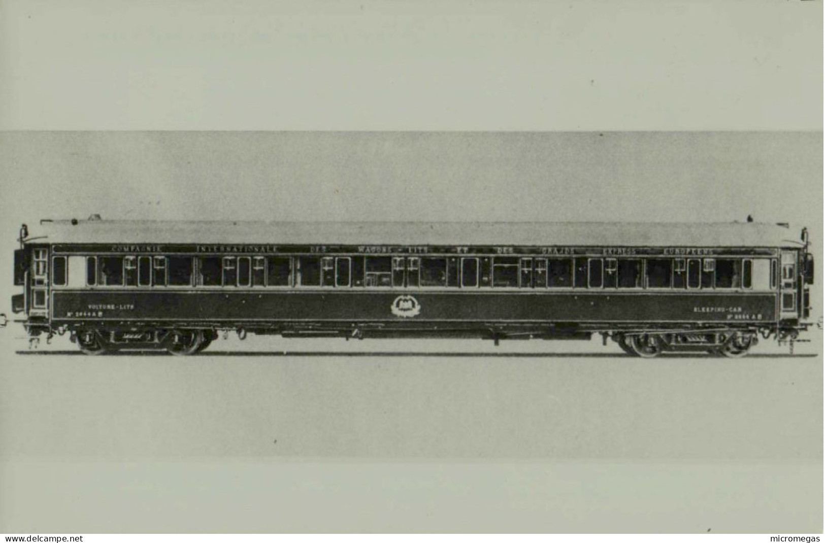 Reproduction - Wagon-lits Série 2641 à 2680 Type S 2 Leeds 1922 - Eisenbahnen