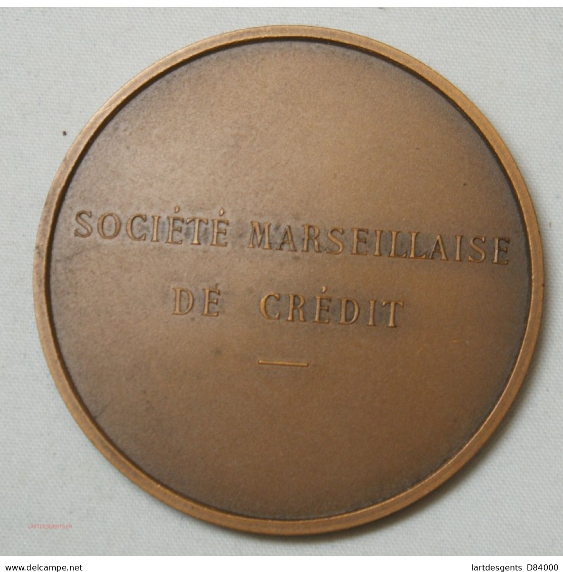 Médaille Prestige De La France, SMC Société Marseillaise De Crédit 25-3-1957 - Profesionales/De Sociedad