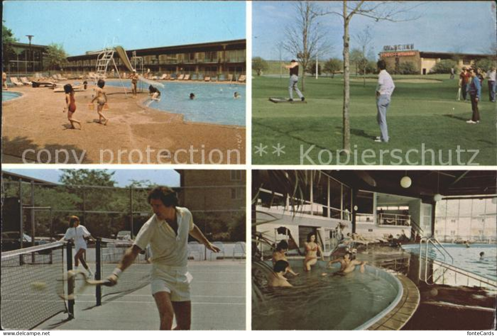 72007569 Des_Plaines Ramada Hotel Indoor Outdoor Pools Golfplatz Tennisplatz - Sonstige & Ohne Zuordnung